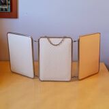 Triptych barber mirror