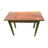 Table d'appoint avec tiroir en chêne