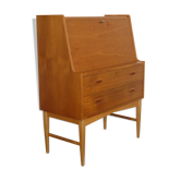Secretaire vintage scandinave en teck 1960