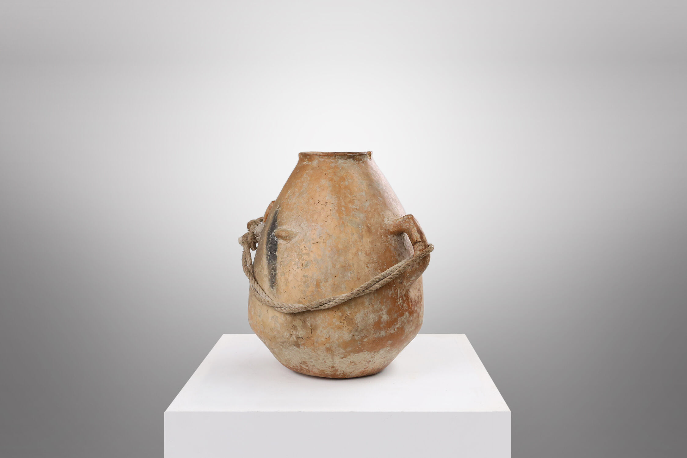 19th century terracotta vase