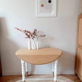 Round table with flaps restyled