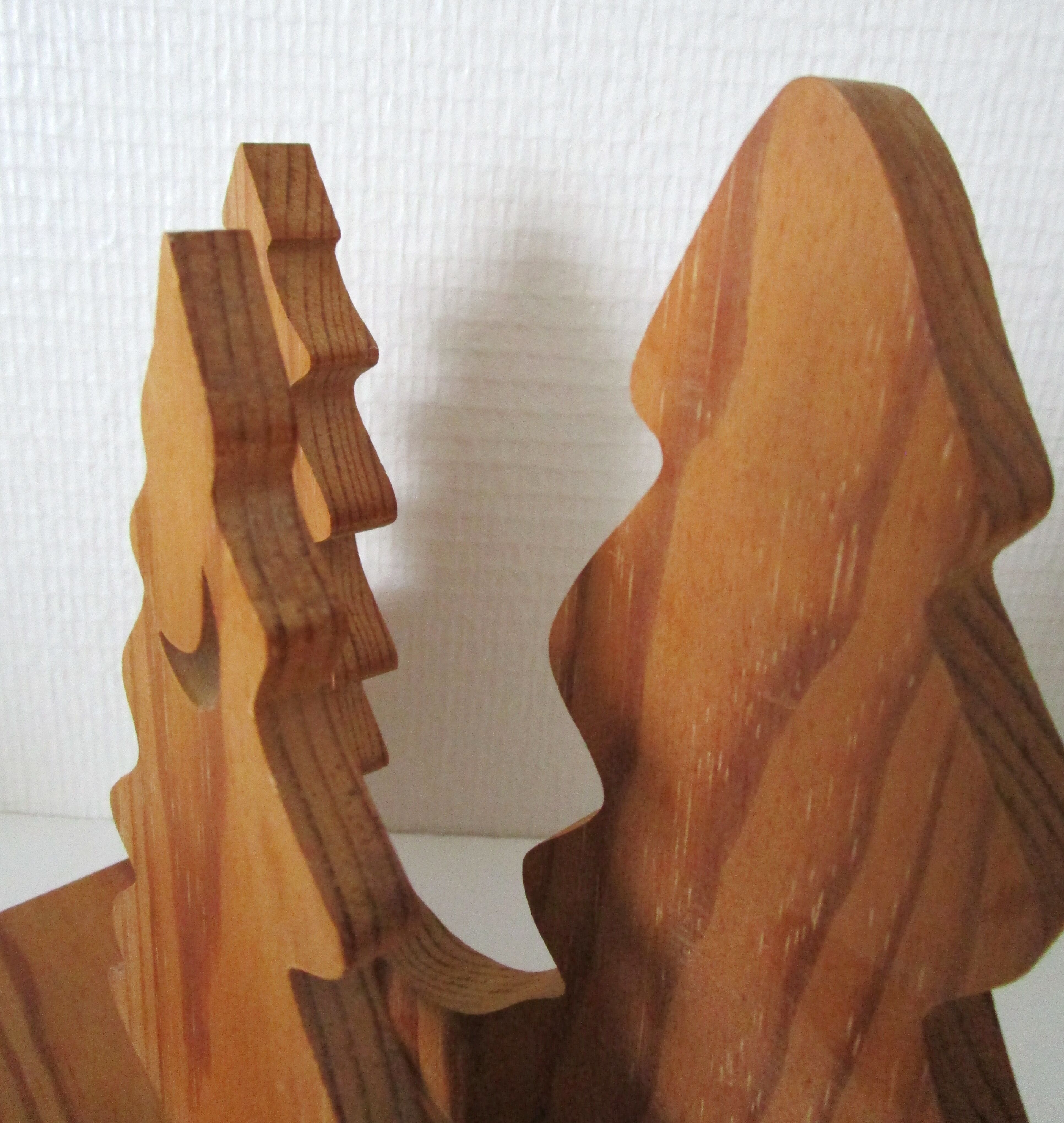 Lampe en sapin massif scandinave vintage