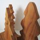 Lampe en sapin massif scandinave vintage