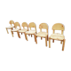 Série de 6 chaises en pin de Rainer Daumiller