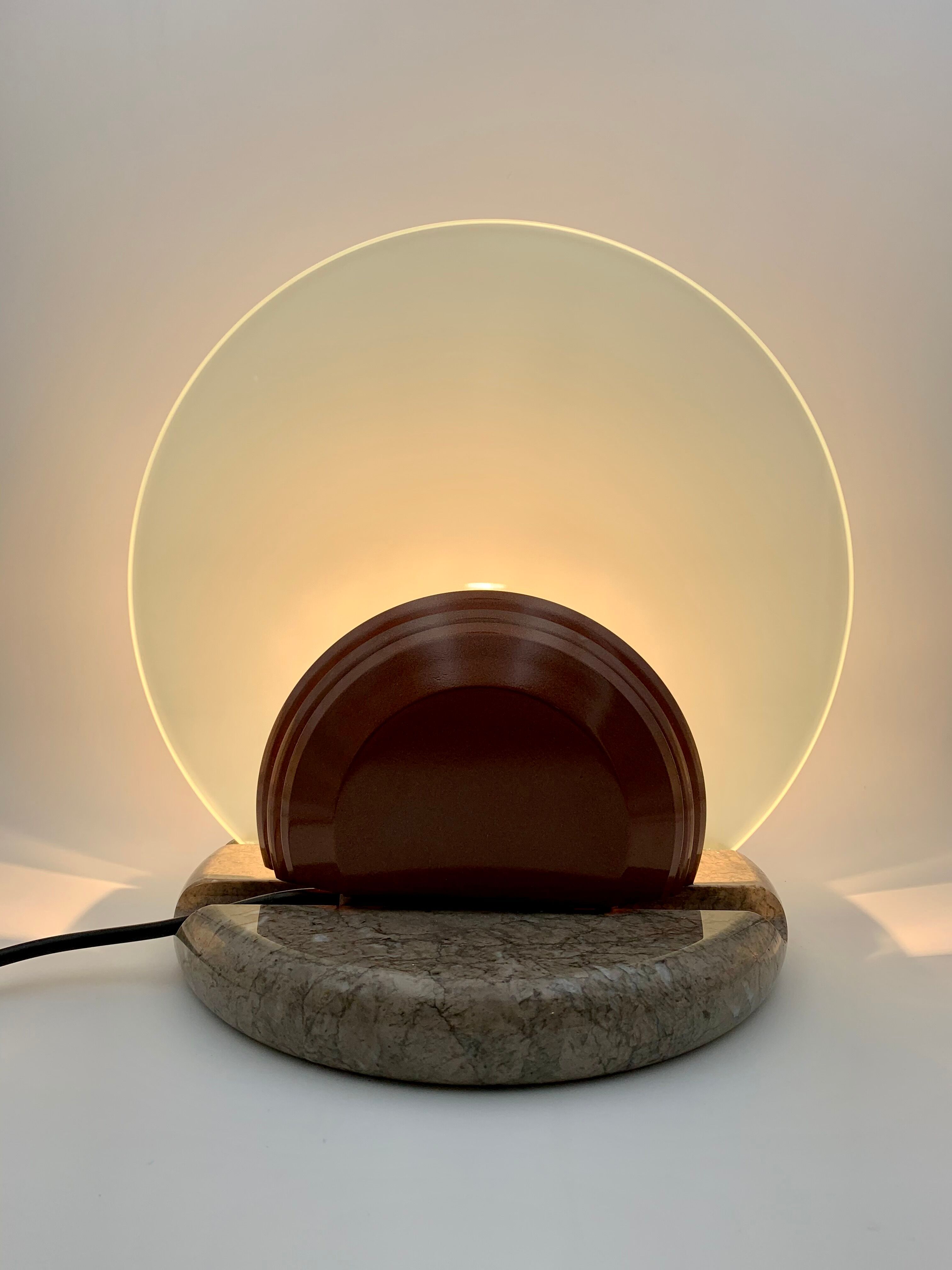 Table lamp by Bruno Gecchelin for Skipper