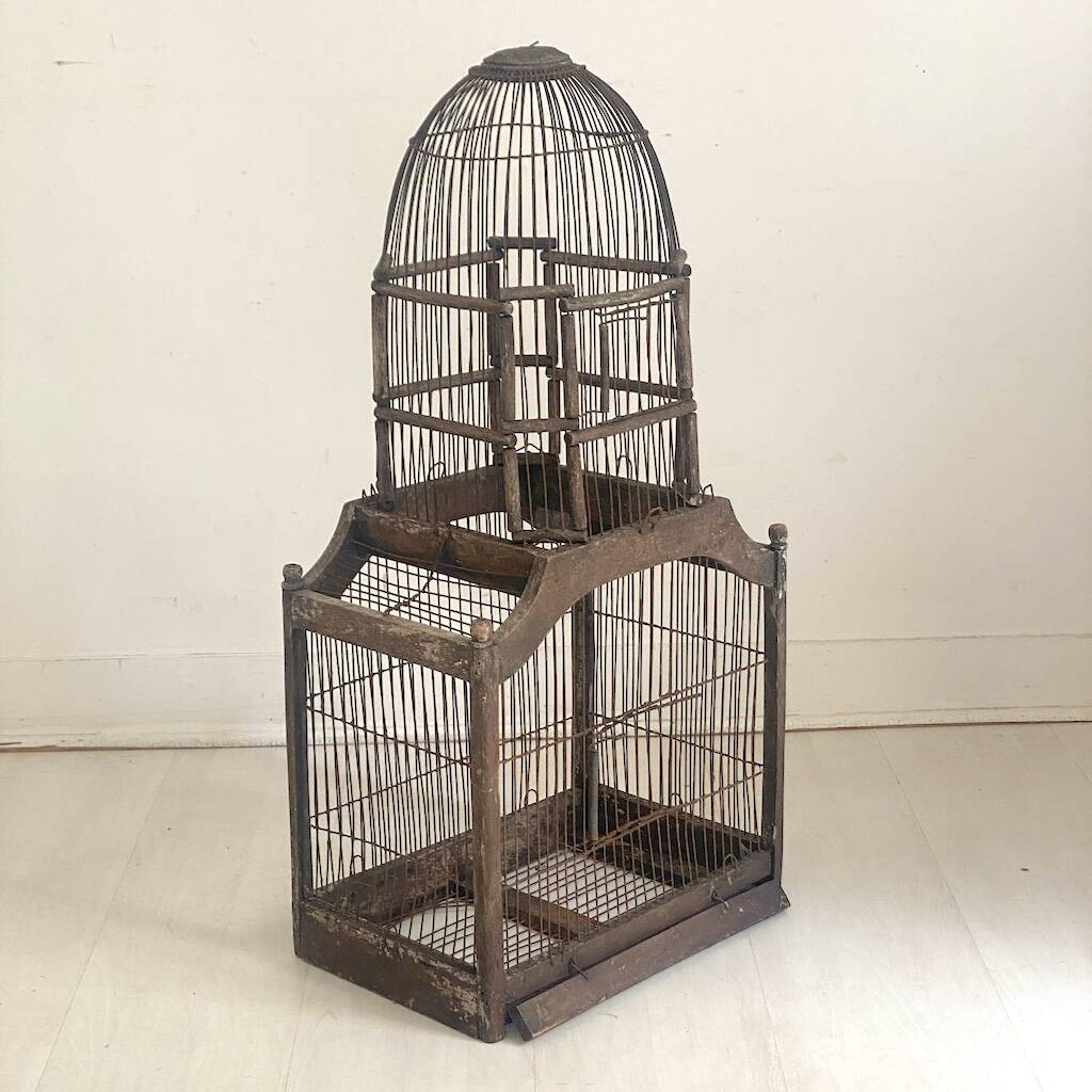 Vintage birdcage from the 1900s
