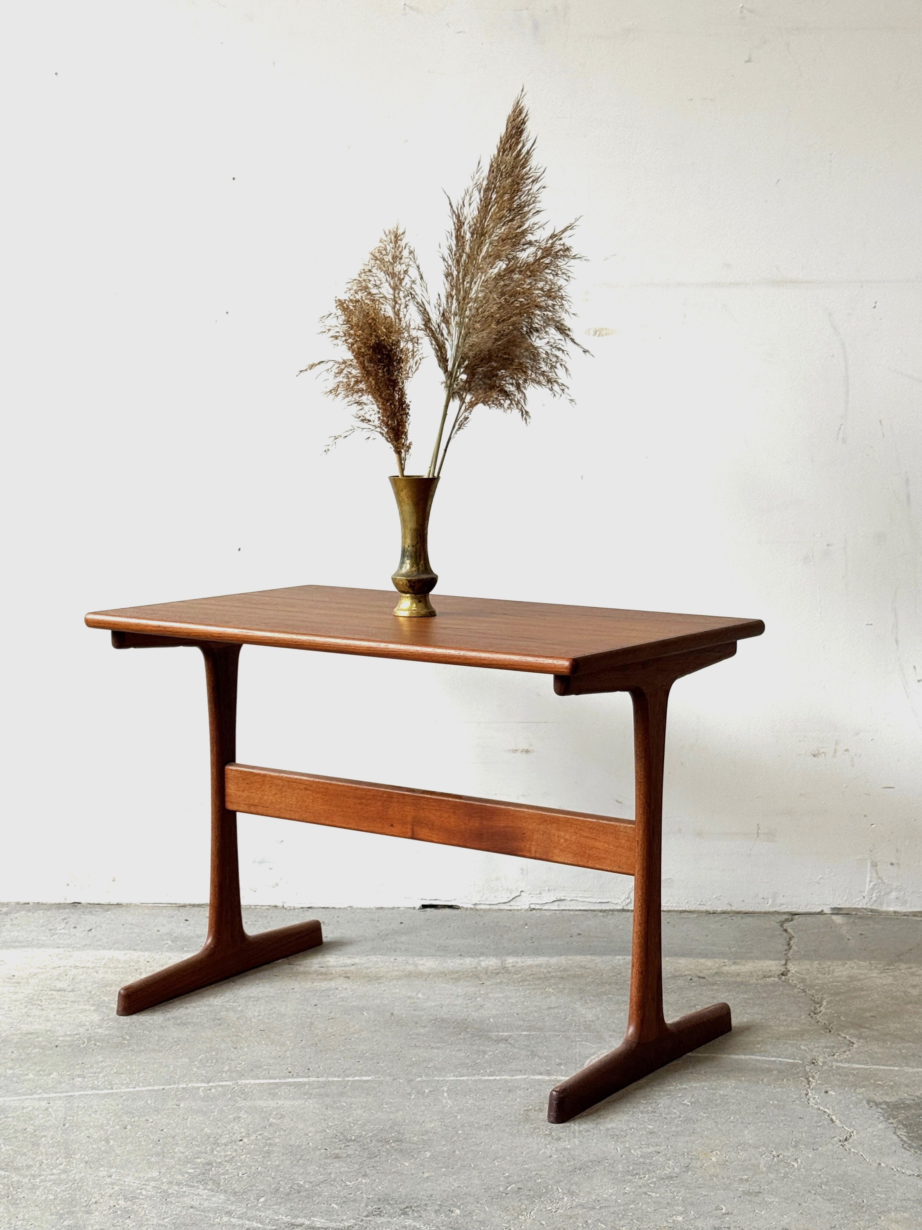 Teak Table, K. Kristiansen, Denmark 1960s, mid-century, vintage