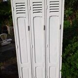 Wooden cloakroom