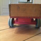 Camion jouet ancien en bois