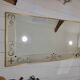 Eglomise brasserie mirror, late 19th century