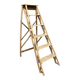 antique wooden step stool