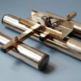 Vintage Brass Wall Lamp Sciolari in the 1960s