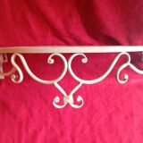 Metal hanging console