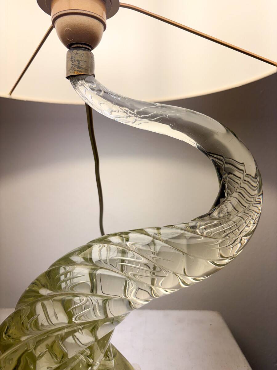 Murano Glass Table Lamp, Italy, 1960s