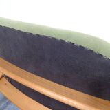 Beech chair in green, 1960s