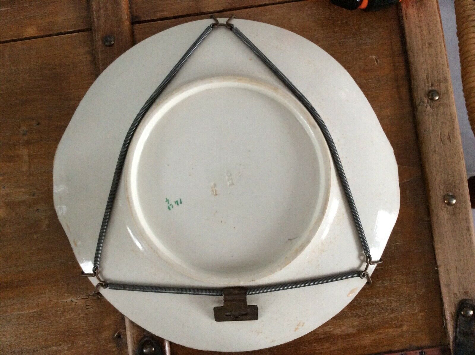 Japanese-decorated plate