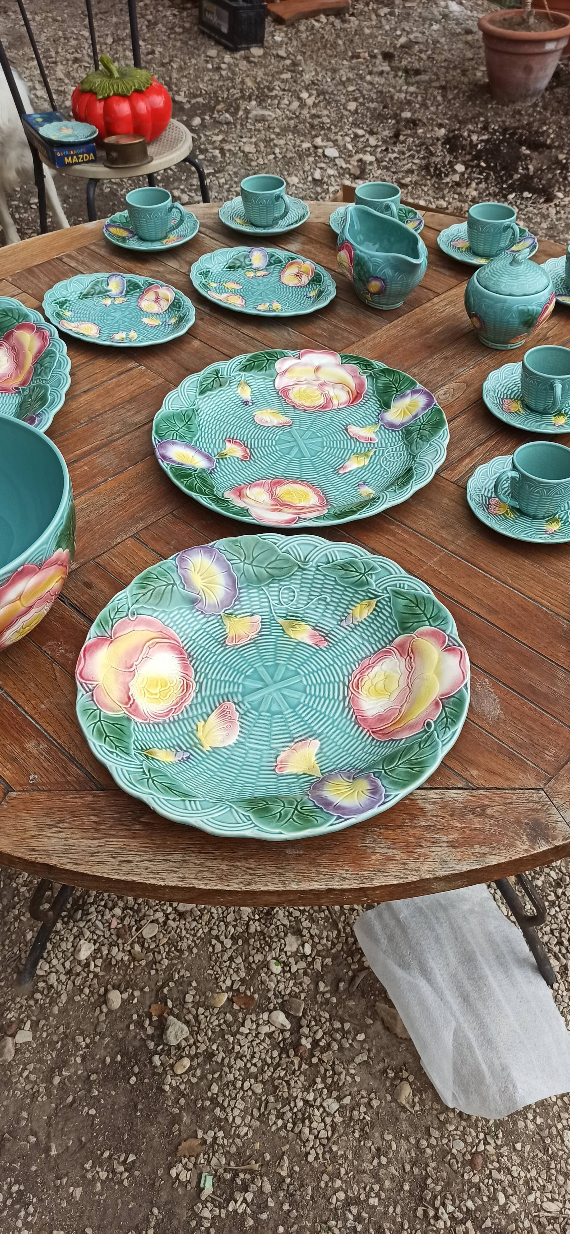 Service 30 pieces slurry Geneviève Lethu