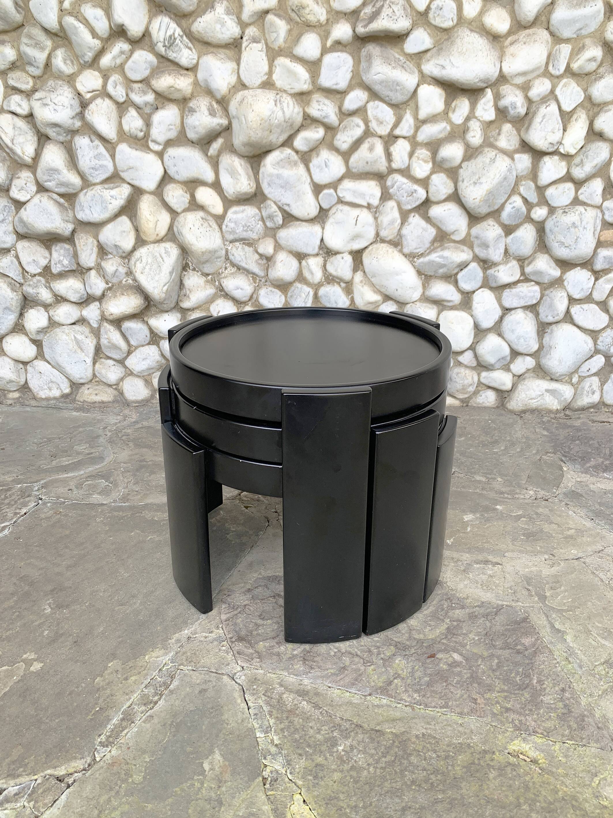 Nesting Tables 780/783 Gianfranco Frattini for Cassina, 1960