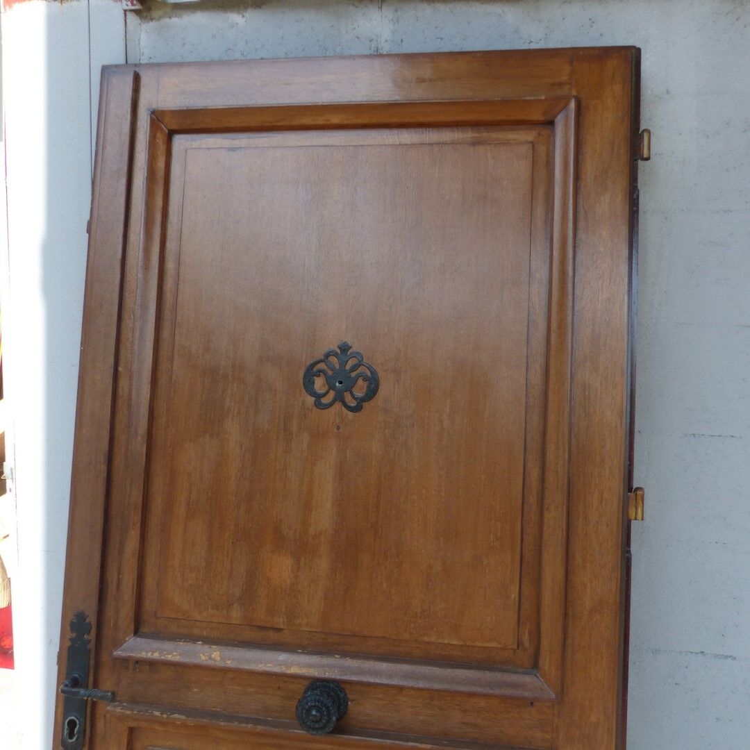 Oak door l 95 cm h 213 cm
