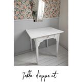 White side table