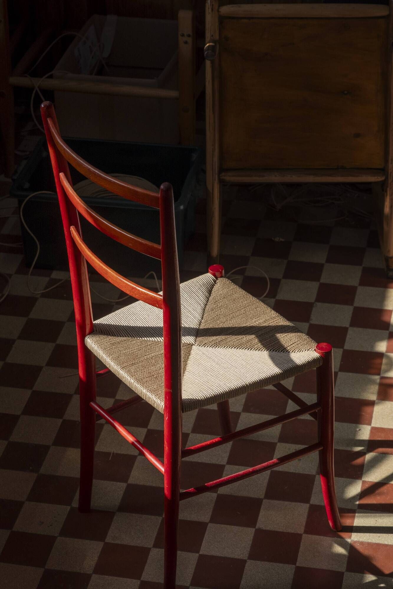 4 chaises de salle à manger Chiavari Spinetto, années 1970, Italie