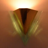 1980s modernist wall lamp Alaska Lux Lighting House Inc., Germany