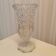 Cut glass vase
