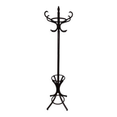 Vintage dark-coloured parrot coat hanger.