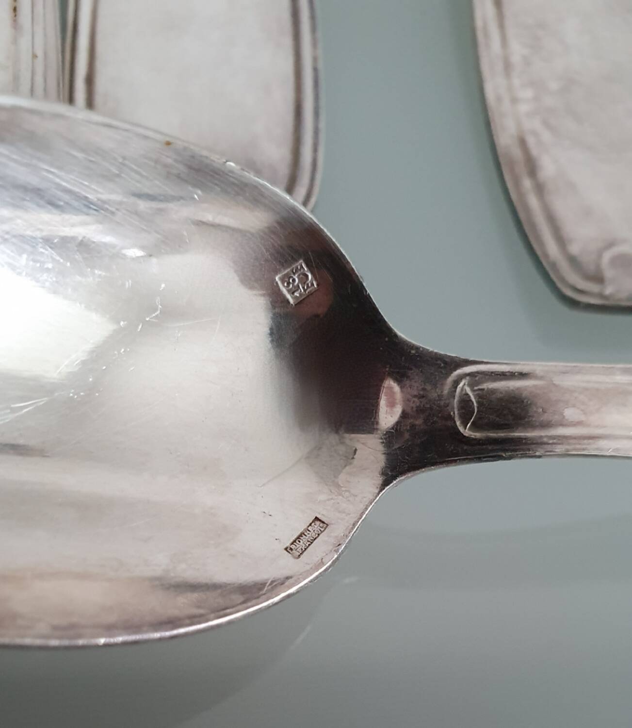 François Frionnet Art Deco silver-plated cutlery set