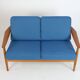 Canapé 2 places Arne Vodder en teck MidCentury années 60 vintage danois