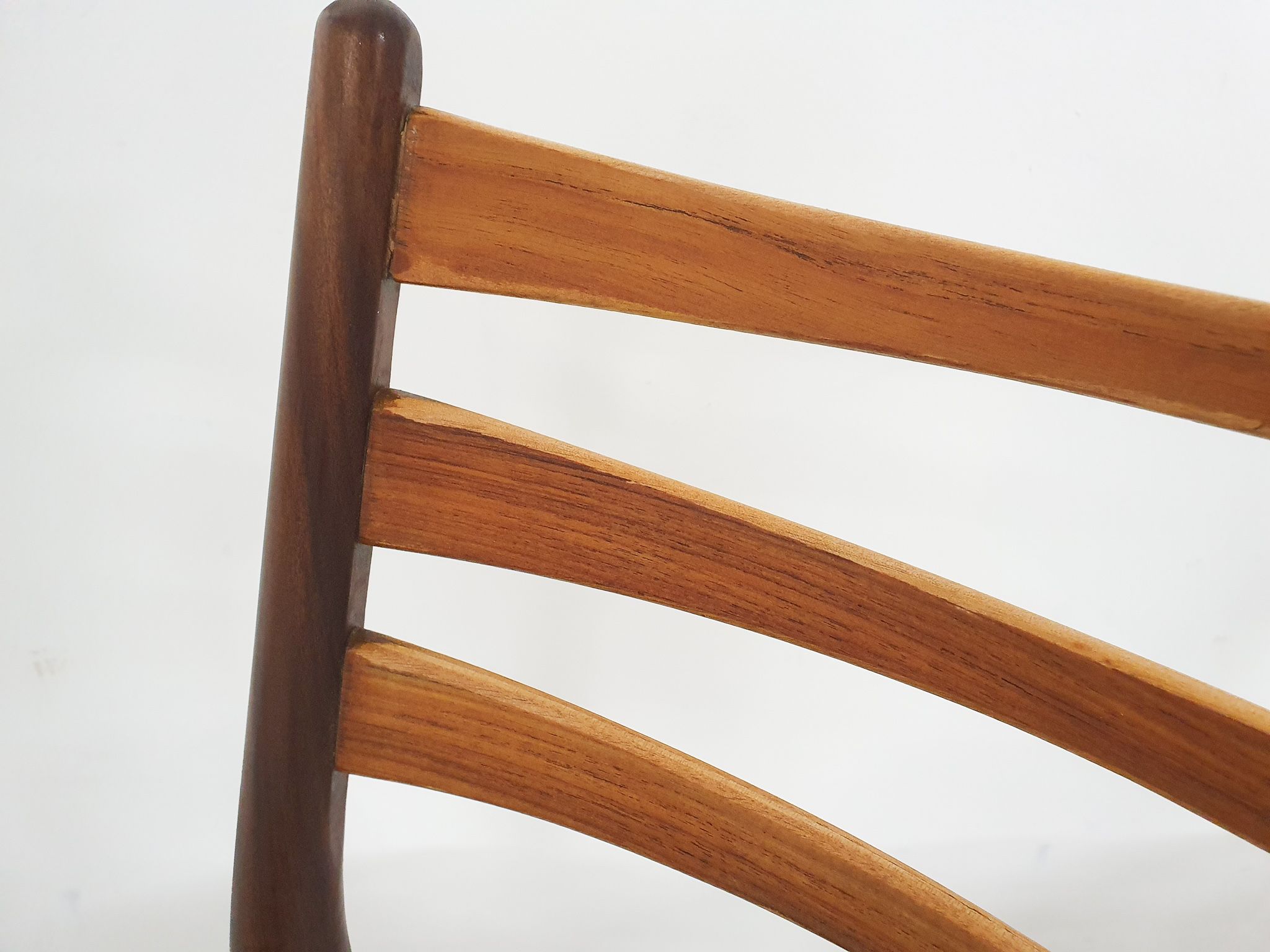 Lot de 4 chaises de salle à manger par Topform, Pays-Bas 1960