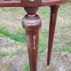 Console ancienne style louis xvi avec plateau marbre