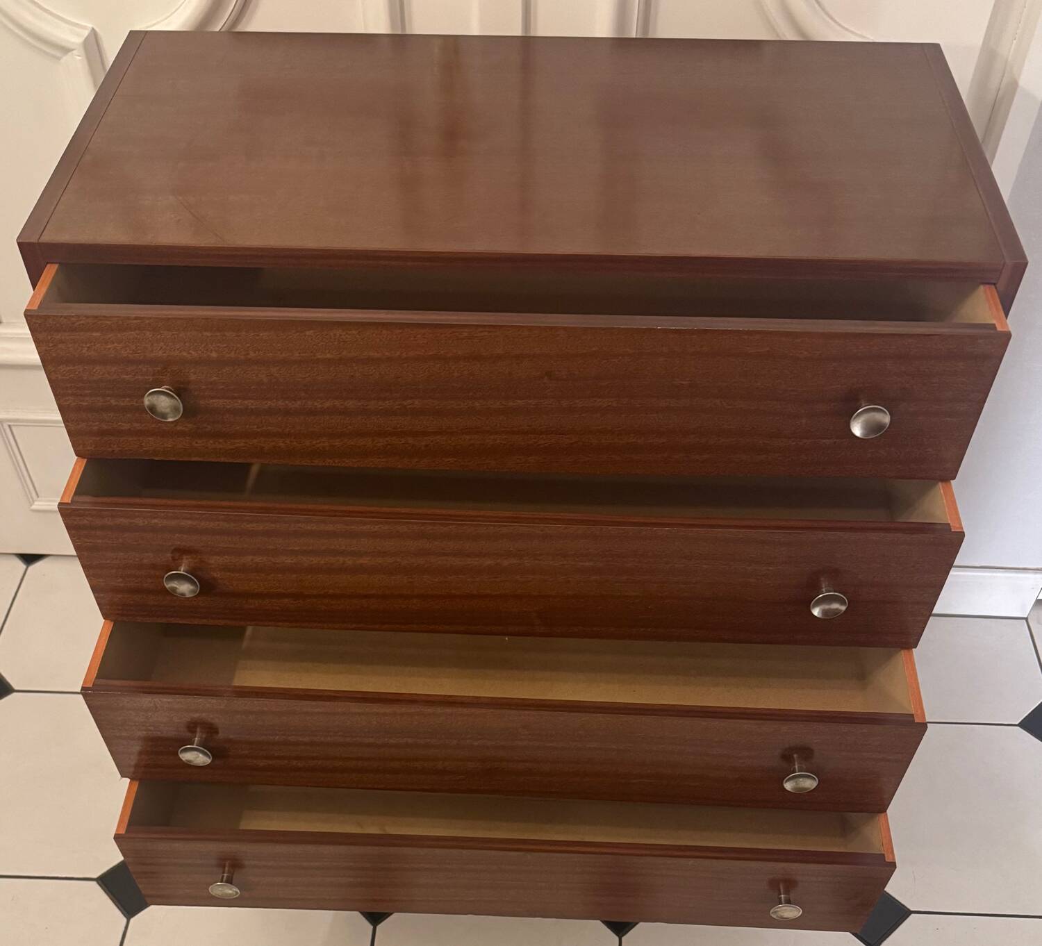 Vintage Scandinavian chest of drawers