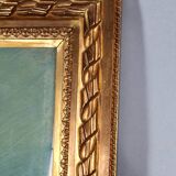 Portrait of an elegant young woman, signed pastel dated 1888, 86x68 cm SC234