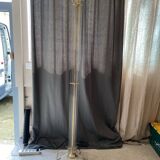 Plexi and brass floor lamp