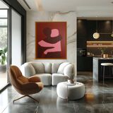 Canvas painting "Can I hold you" 100x81cm