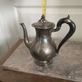 Antique silver-plated coffee pot teapot art nouveau christofle