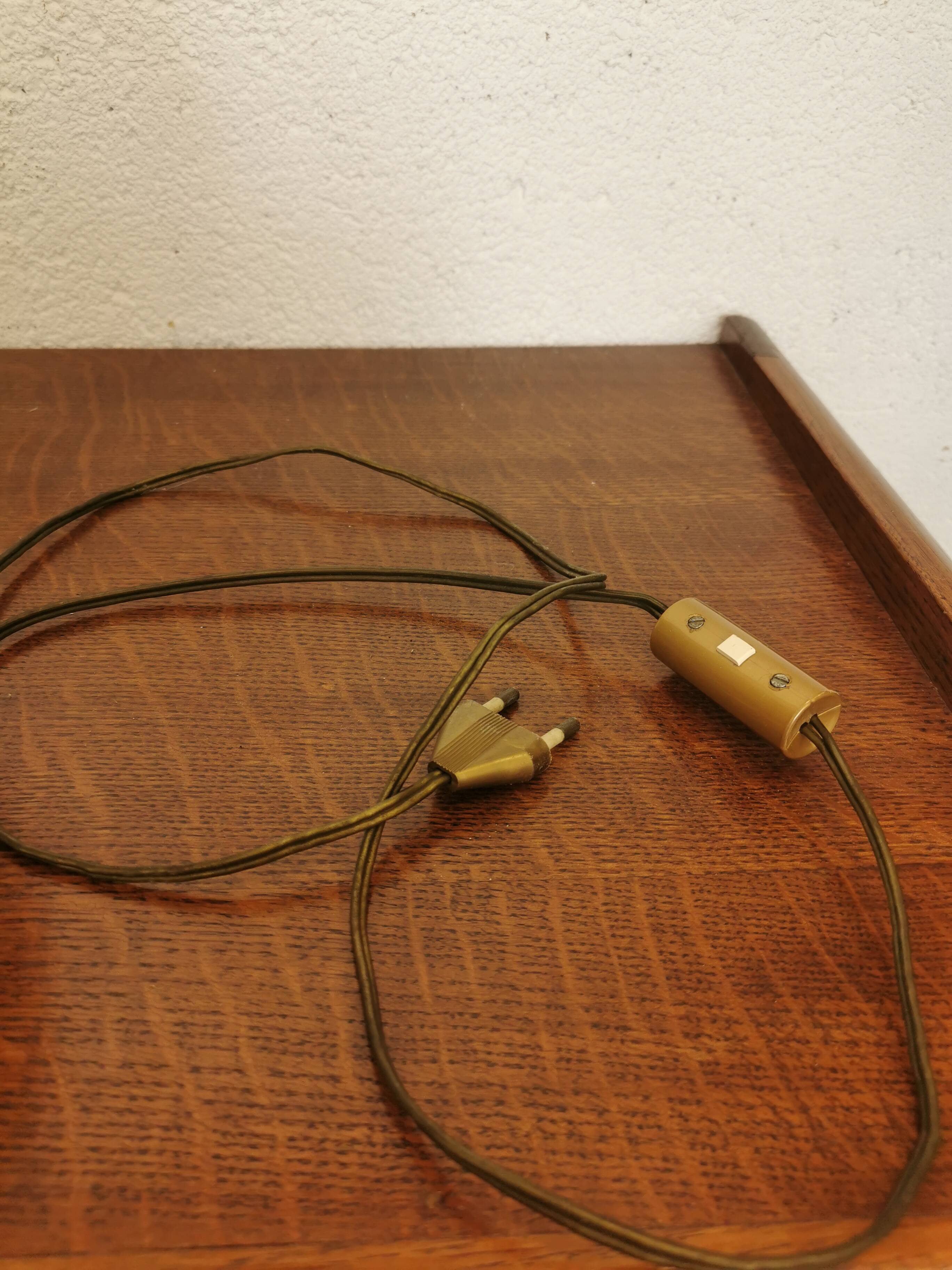 Enamelled stoneware lamp base