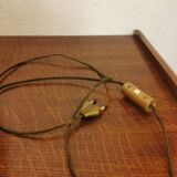 Enamelled stoneware lamp base