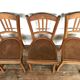 Série de 6 chaises bistrot Luterma vintage