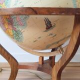 Taride illuminated terrestrial globe, wooden tripod, 1993