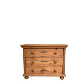 Antique pine chest of drawers