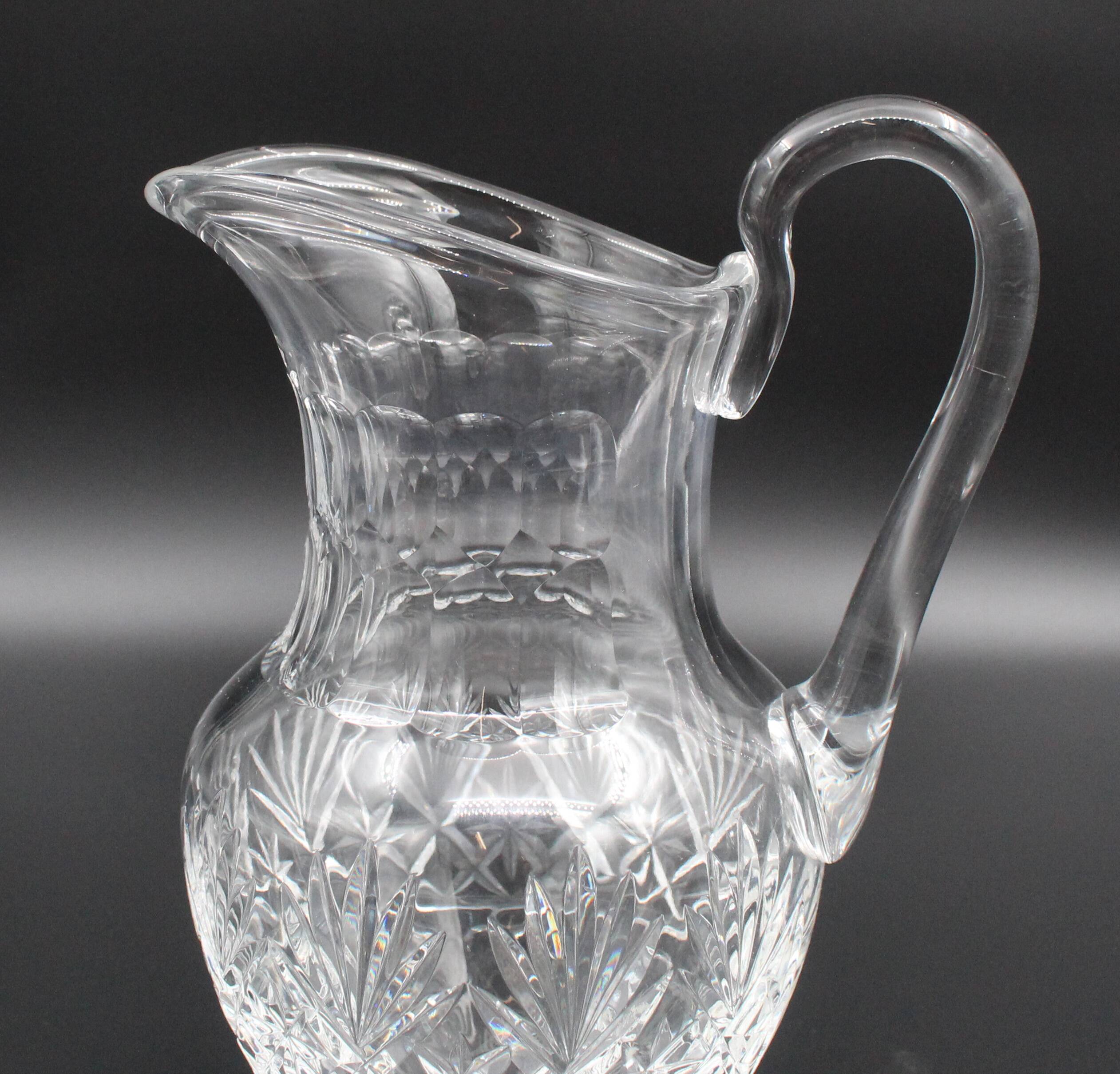 Saint-Louis crystal water jug, Massenet model H= 27 cm