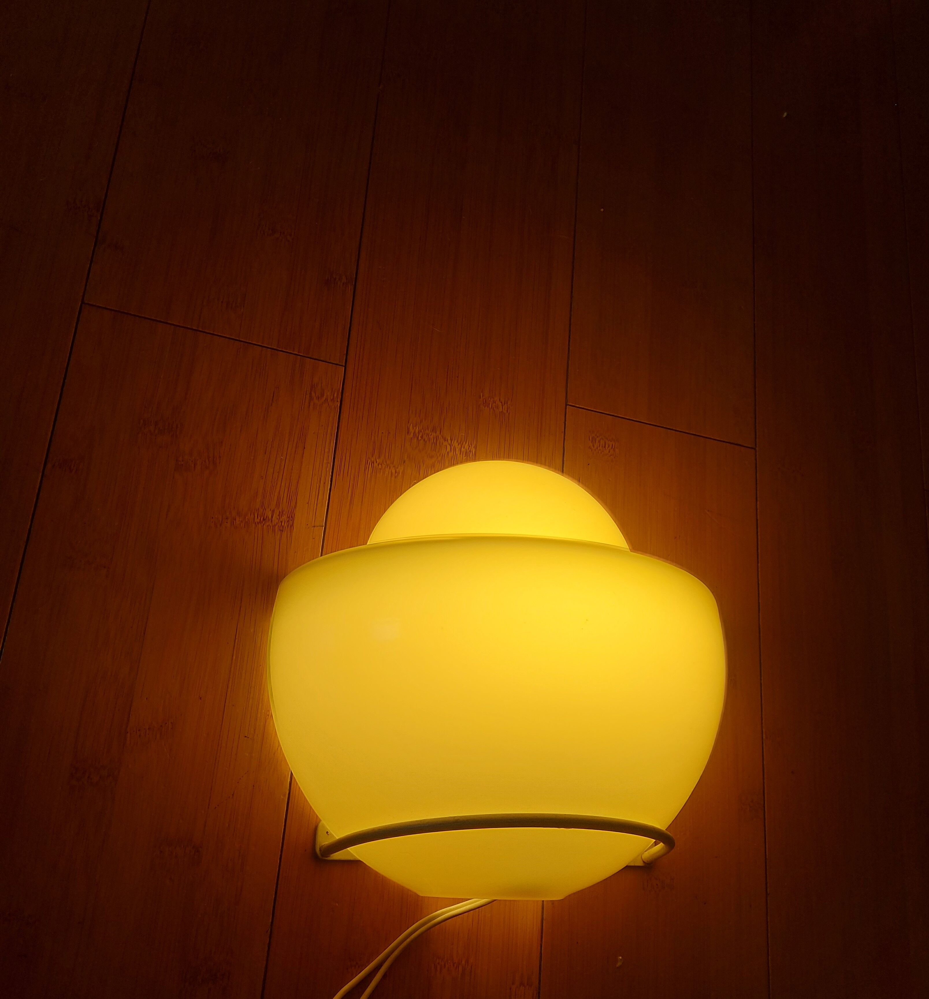 Murano wall lamp from the 70's, De Majo
