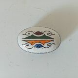 Vintage Moroccan porcelain candy box