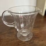 Pichet à eau verre ciselé