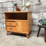 Vintage dresser, tv cabinet, Scandinavian, 1950, compass feet