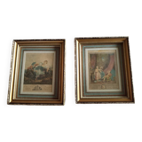 Two small paintings