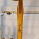 Vintage solid beech sled signed La Hutte - 110 cm