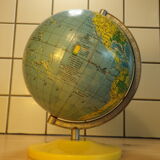 Vintage globe in Polish